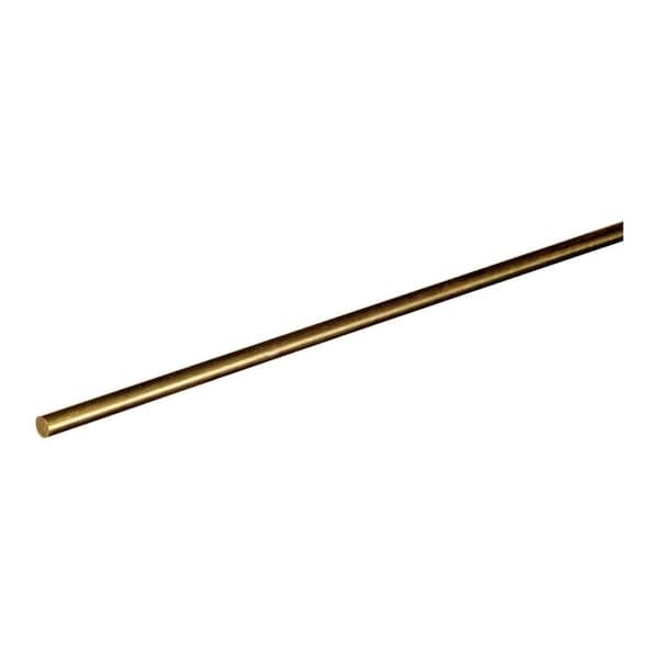 Steelworks SteelWorks 1/8 in. D X 36 in. L Brass Rod 1 pk 11517 - main